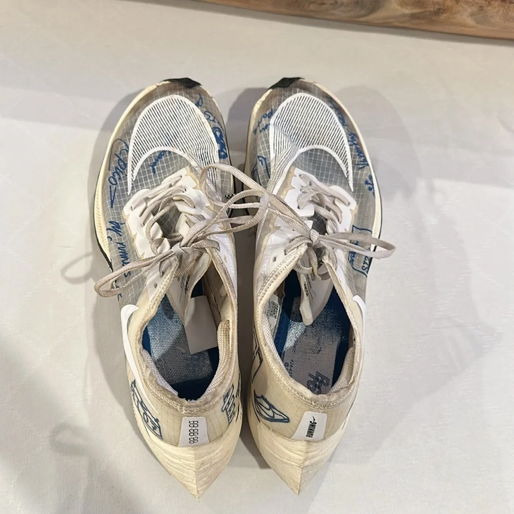 Nike ZoomX Vaporfly Next% Blue Ribbon Sports‎ White